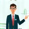 Icon representing expert instructor